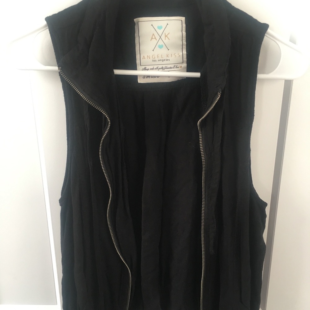 Black vest